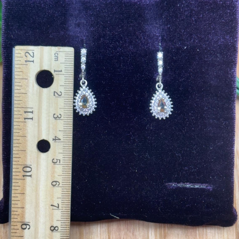 925 Sterling Silver Turkish Zultanite Wedding Jewelry Set for Women,NEW, - Picture 11 of 11
